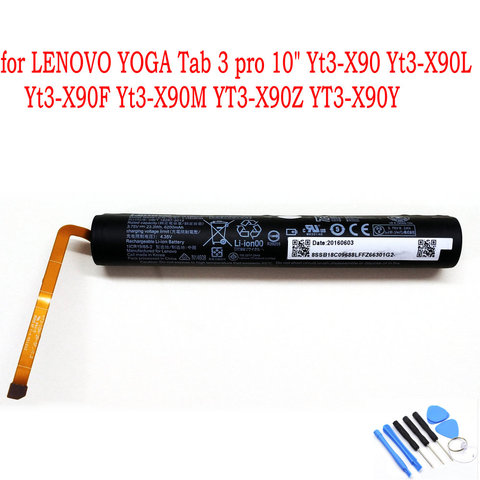 100% NEW Original L15D2K32 Battery For LENOVO YOGA Tab 3 pro 10