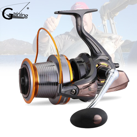 3000-9000S 12+1Ball Bearings Spinning Reel Small Big Spinning Reel with Coil No Gap Aluminum Alloy Fish Reels ► Photo 1/6