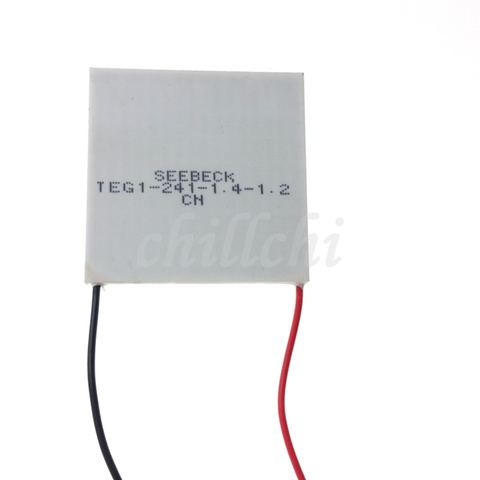 High temperature industrial Seebeck thermoelectric power generation chip TEG1-241-1.4-1.2 55 * 55mm high-tech ► Photo 1/4