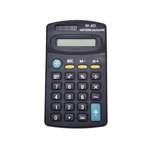 Desktop General Purpose Black 8 Digit Calculator For Office Working Shipping No Battery ► Photo 1/6