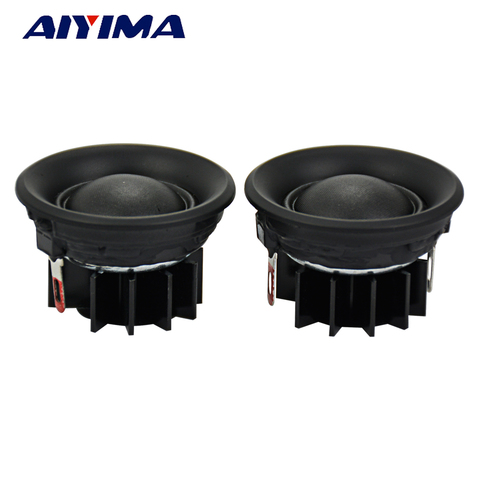 AIYIMA 2Pcs 1.5Inch HIFI Audio Portable Speakers 6ohm 10W Stereo Tweeters Speaker Silk Film Louderspeaker Horn for Home Theater ► Photo 1/6
