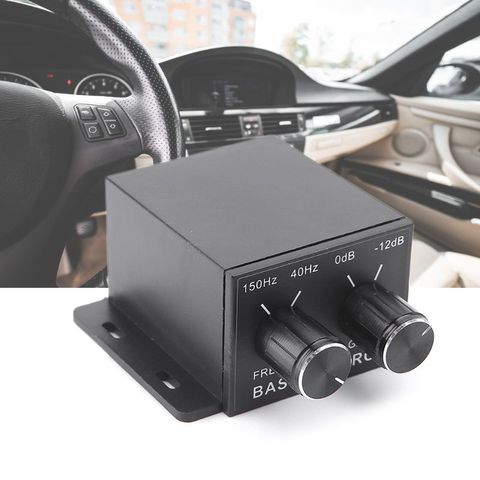 Car Audio Regulator Amplifier Bass Subwoofer Stereo Equalizer Controller 4 RCA #306 ► Photo 1/6