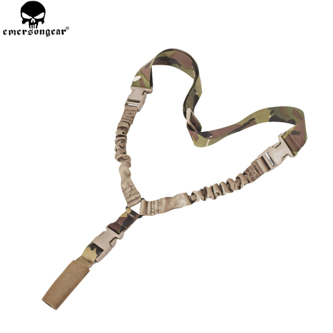 EMERSONGEAR Tactical Gun Sling LQE One Point Sling with Mash Hook Rifle Sling Multicam ACU Black EM8489 ► Photo 1/1