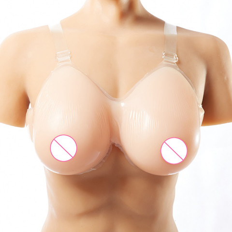 Realistic Silicone False Breast Forms Tits Fake Boobs For Crossdresser Shemale Transgender Drag Queen Transvestite Mastectomy ► Photo 1/6