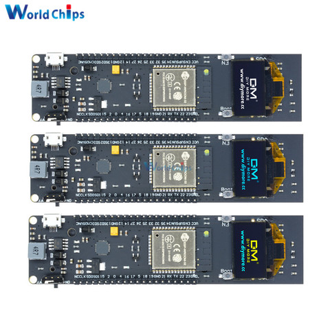 0.96 Inch OLED Display 18650 Lithium Battery WiFi Bluetooth Shield ESP32 ESP-32 ESP8266 CP2102 Module Development Board Module ► Photo 1/6