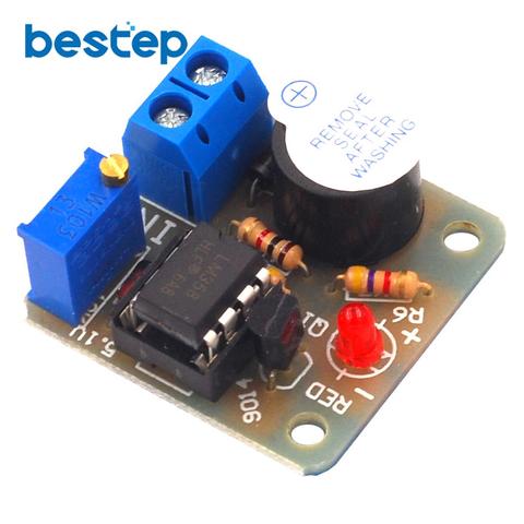 9V/12V Battery Sound and Light Alarm Against Over-discharge Protection Board Low Voltage /Under Voltage Protection Module ► Photo 1/5