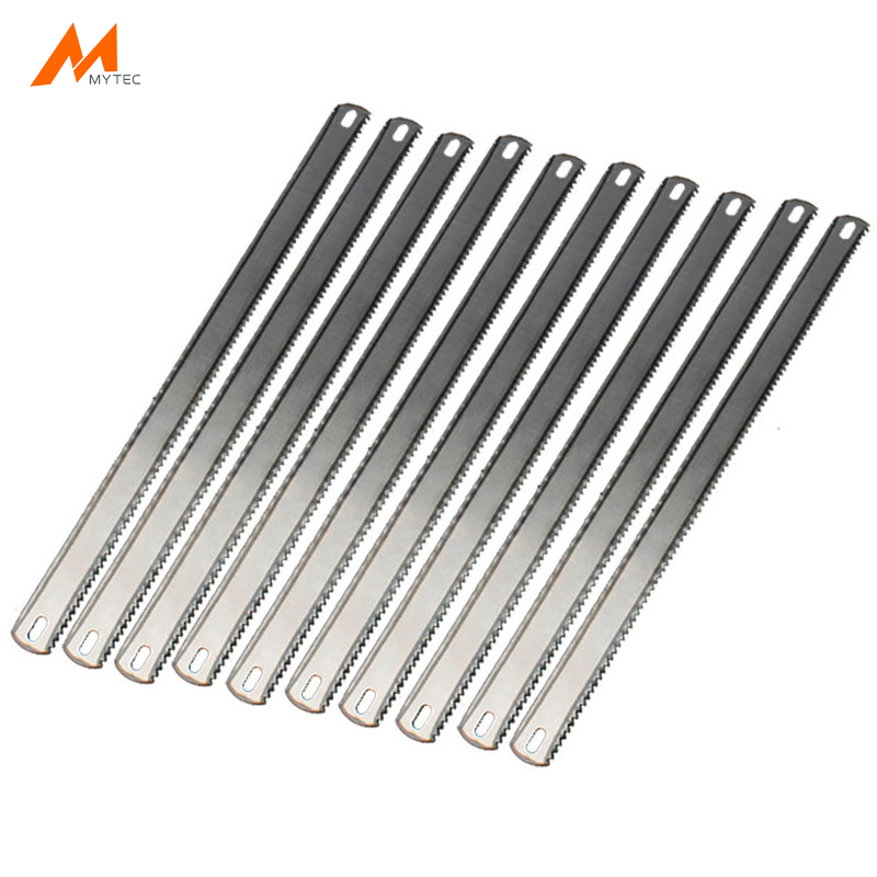 10pcs 12in 300mm 24TPI Hand Hack Saw Carbon Steel Metal Blades Replacement Blade