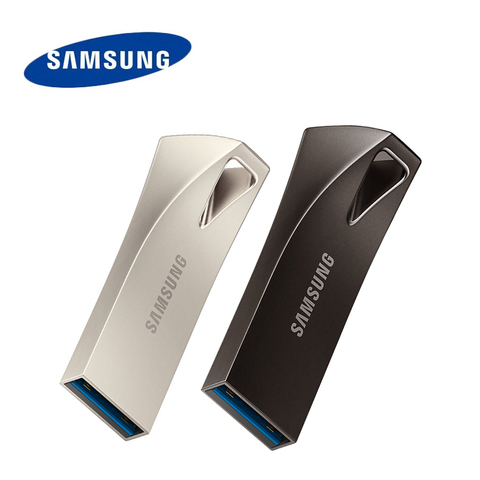 SAMSUNG BAR PLUS 3.1 USB Metal Flash Drive 32GB 64GB 128GB 256GB USB3.0 Pen Drive up to 300MB/S Pendrive Memory Storage U Disk ► Photo 1/6