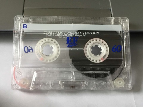 EF60 60 Minutes Authentic Normal Position Type 1 Recording Blank Cassette Tapes. ► Photo 1/2