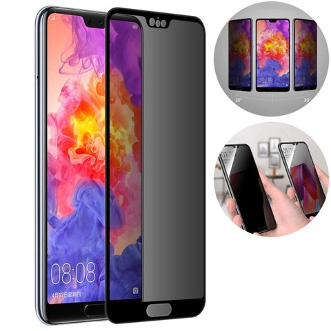 For Huawei P30 P20 Lite Pro Privacy Anti-Spy Tempered Glass Screen Protector Glass Screen Film for Huawei P40 Pro Y5P Y6P ► Photo 1/6