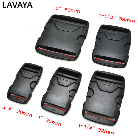 1pcs 20mm 25mm 32mm 38mm 50mm Webbing Plastic Side Release Bump Buckle for Backpack Straps Luggage ► Photo 1/6