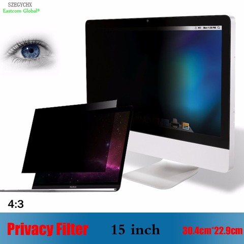 15 inch Privacy Filter Anti-glare screen protective film , SZEGYCHX For Notebook 4:3 Laptop 30.4cm*22.9cm ► Photo 1/6