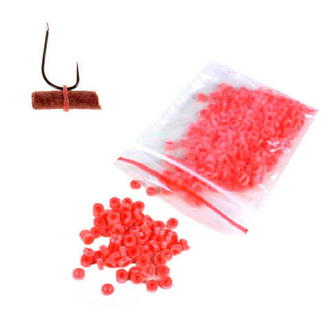 2500PCS=10bags Hot Red Fishing Accessories Fish Tackle Rubber Bands For Fishing Bloodworm Bait Granulator Bait Wholesale ► Photo 1/6