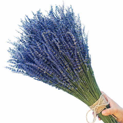 100g Natural dried flowers lavender bundles lavender buds freshly lavender bunch Aromatherapy fashion decorative flowers bouquet ► Photo 1/6