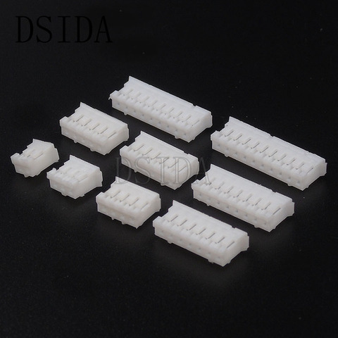 50PCS PH2.0 2p 3p 4p 5p 6p 7p 8p 9p 10p pin 2mm 2.0mm Pitch Plastic Shell / Housing / Pin Header JST Connector Female ► Photo 1/2