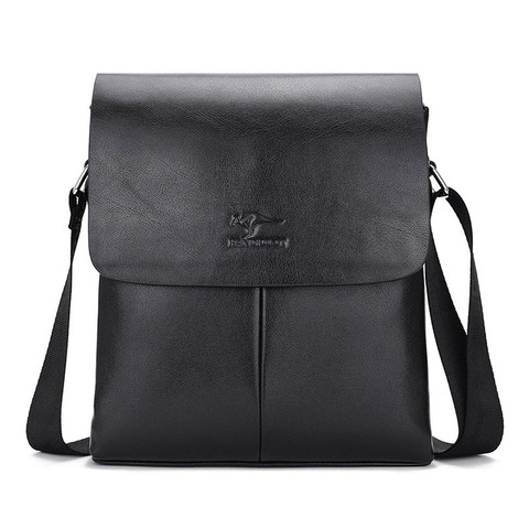 2022 New Brand Men Messenger Bags Big Promotion Kangaroo Leather Shoulder Bags Men Handbags Brand Casual Briefcase ► Photo 1/6