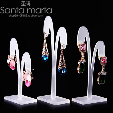 Lot of 3 Acrylic  earrings display holder earrings display stand earrings display Holder Earrings Display Stand ► Photo 1/5