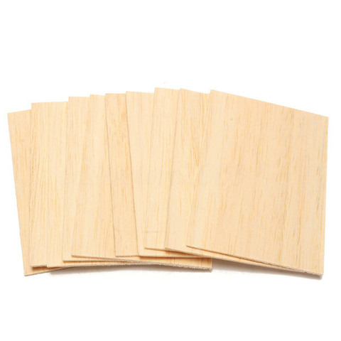 10Pcs Balsa Wood Sheets Wooden Plate 150*100*2mm For House Ship Craft Model  DIY - Price history & Review, AliExpress Seller - Met All Store