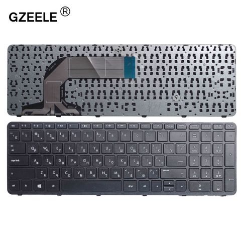 GZEELE RU Russian Keyboard FOR HP Pavilion 17-e004er 17-e011sr 17-e012er 17-e012sr 17-e013sr 17-e014sr 17-e015sr 17-e016er black ► Photo 1/5