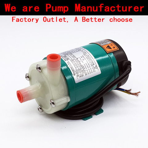 Mini Water Pump 220V MP-6RZ 3.2~5.5L/min (60HZ: 4.5~6L/min) Food grade Centrifugal pumps Corrosion Resistance CE certificate  ► Photo 1/1