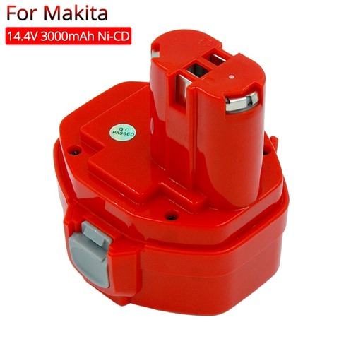 PA14 Power Tools Rechargeable Battery 3.0Ah Ni-CD for Makita 14.4V Cordless Drills screwdriver Battery 1420 1433 1434 1435 6337D ► Photo 1/6