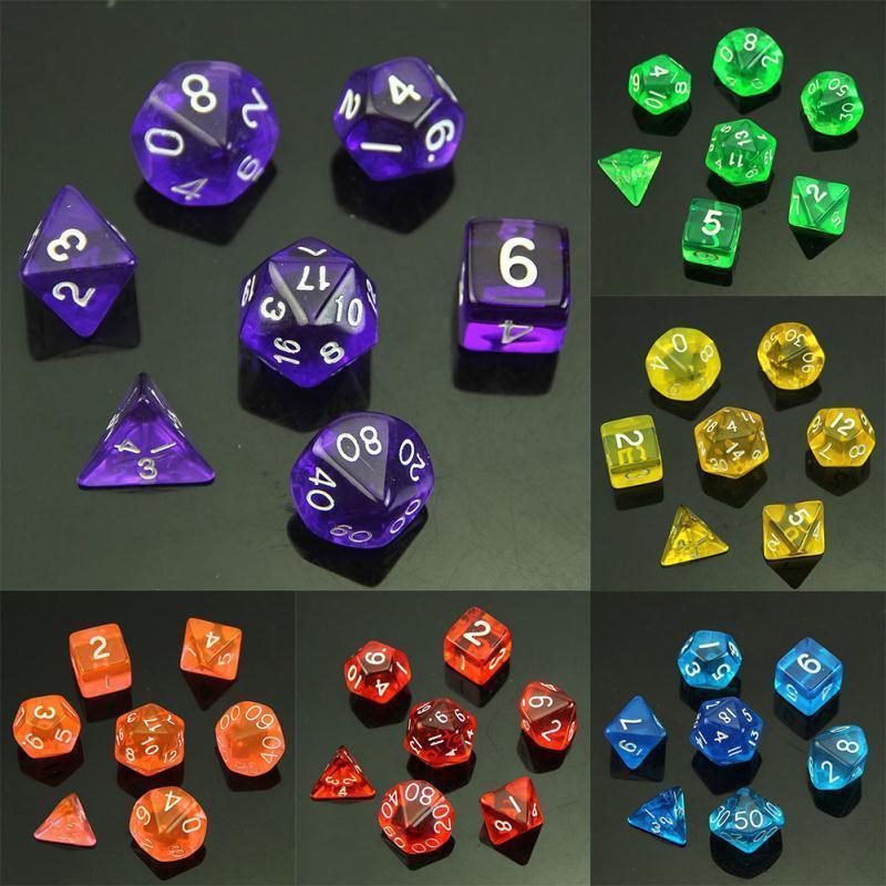 Set di dadi in resina fatti a mano per Dungeons and Dragons - Italia Set di dadi in resina fatti a mano per Dungeons and Dragons - Italia