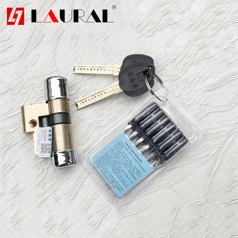 Applicable Entrance Lock Cylinder  Type 13 AB Key Security Anti-Theft Copper Door Lock Core With Keys ► Photo 1/5
