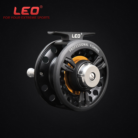 Leo Fly Fishing Reels Left Right Interchangeable 3BB Ball Bearing 1:1 Full Metal Former Rafting Fishing Reel Ice Wheel ► Photo 1/6