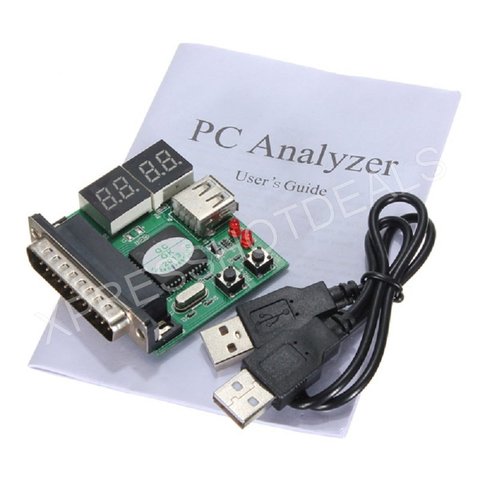 PC LAPTOP Diagnostic Analyzer 4 Digit Card Motherboard Post Tester USB Port Powered ► Photo 1/4