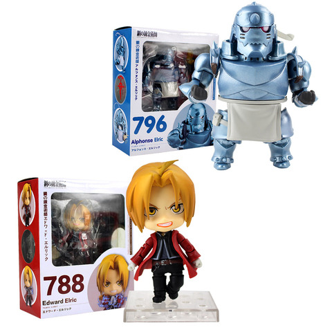 Fullmetal Alchemist Edward Elric 788 Alphonse Elric 796 Action Figure Anime Doll PVC New Collection figures toys ► Photo 1/6