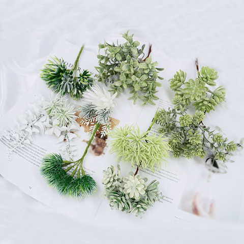 6pcs artificial plants for home wedding decoration bridal accessories clearance fake floristics diy Handmade Christmas garland ► Photo 1/6