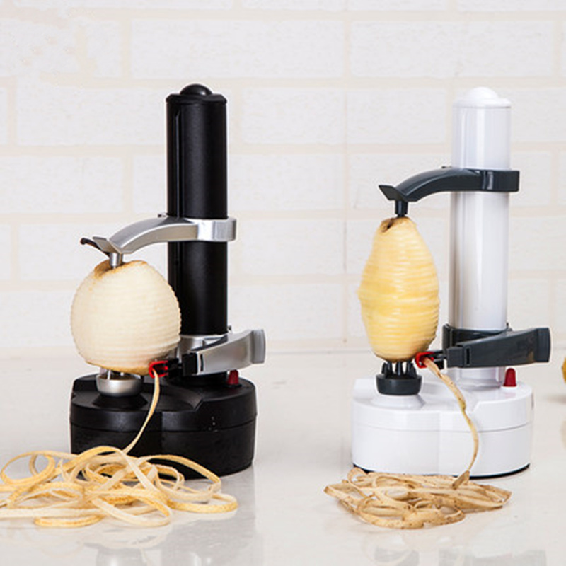 1PC New Electric Spiral Apple Peeler Cutter Slicer Fruit Potato Peeling  Automatic Battery Operated Machine with Charger Eu Plug - Price history &  Review, AliExpress Seller - High-Quality Store