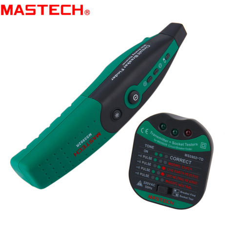 MASTECH MS5902 Circuit Breaker Finder/Socket Tester Instruction/Fully automatic Circuit Breaker Finder ► Photo 1/6