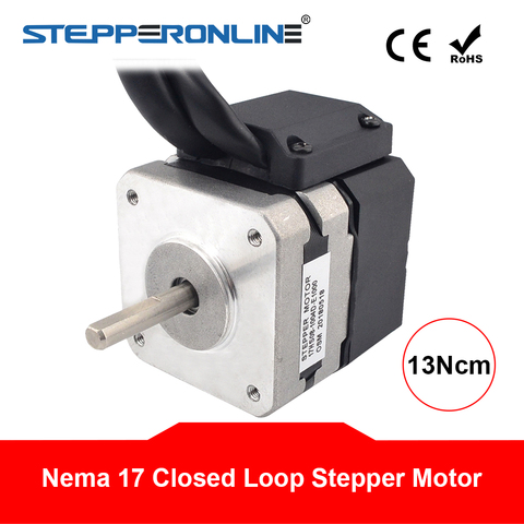 Nema 17 Closed Loop Stepper Motor 13Ncm/18.4oz.in 1A Encoder 1000CPR 2 Phase Bipolar Nema17 Stepper Motor ► Photo 1/5
