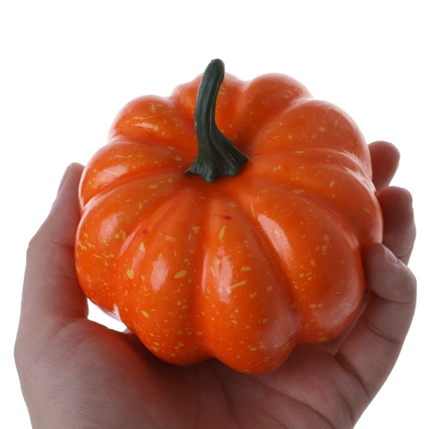 Lifelike Halloween Artificial Pumpkin Fake Fruit Vegetable Home Party Decor ► Photo 1/6