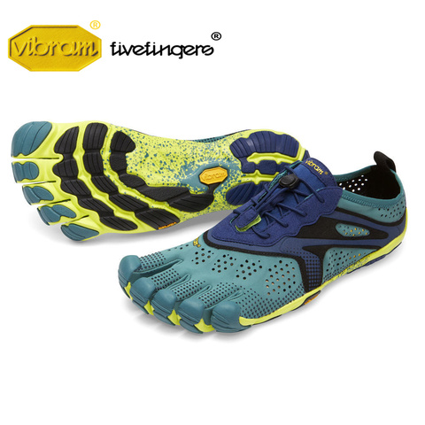 Vibram Fivefingers V-RUN Men's Outdoor Sports Road Running Shoes Five fingers Breathable Wear resistant Five-toed Sneakers ► Photo 1/6