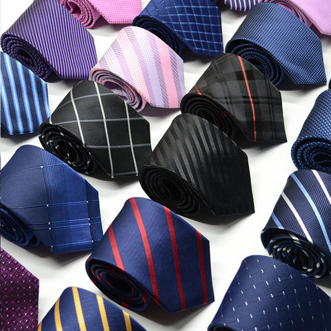 100 Styles Silk Men's Ties Stripe Flower Floral 8cm Jacquard Necktie Accessories Daily Wear Cravat Wedding Party Gift for Man ► Photo 1/6