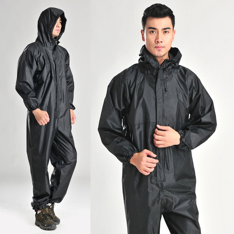 Conjoined raincoats overalls Electric motorcycle fashion raincoat men and women fission rain suit ► Photo 1/2