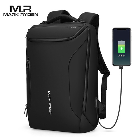 Mark Ryden 2022 New Anti-Thief Fashion Men Backpack Multifunctional Waterproof 15.6 inch Laptop Bag Man USB Travel Charging Bag ► Photo 1/6