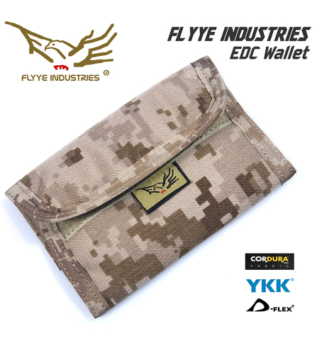 Militech Flyye Army EDC Wallet Mens Travel Purse Credit Cards Holder Cordura Military Wallet Genuine Quality Money Bag Protector ► Photo 1/1