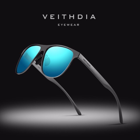 VEITHDIA Brand Designer Unisex Stainless Steel TR90 Men Sunglasses Polarized UV400 Lens Sun Glasses For Women gafas de sol 3920 ► Photo 1/6
