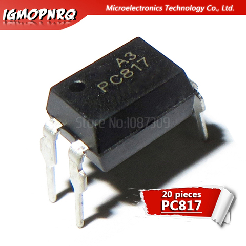 20PCS PC817B DIP4 PC817-B DIP PC817 B new and  original IC ► Photo 1/1