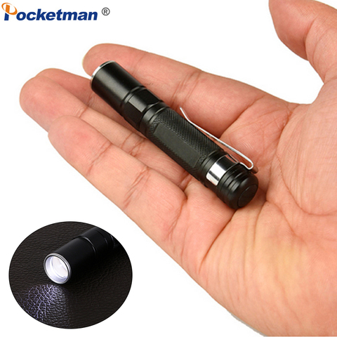 2000LM Portable Mini Pen LED Flashlight Waterproof Pen Light Pocket Torch Powerful LED Lantern AAA Battery for Camping Hunting ► Photo 1/6