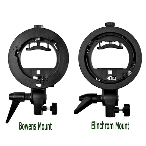 Godox S-Type Speedlite Bracket Bowens / Elinchrom S Mount Holder Flash Adapter for Photo Studio Softbox Reflector Beauty Dish ► Photo 1/6