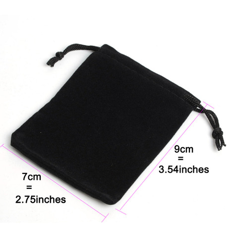 25Pcs 7x9cm 2.75x3.54inch Velvet Drawstring Pouch Bag/Jewelry Bag,Candy Party Holiday New Year Christmas/Wedding Gift Pouch Bag ► Photo 1/6