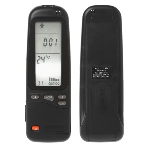 Air Conditioner Remote Control For Electra / Emailair / Elco RC-41-1 RC3 23IN1 ► Photo 1/6