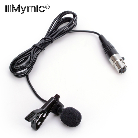 Professional Lavalier Lapel Tie Clip Unidirectional Condenser Microphone For AKG Wireless Body-Pack Transmitter 3 Pin XLR TA3F ► Photo 1/4
