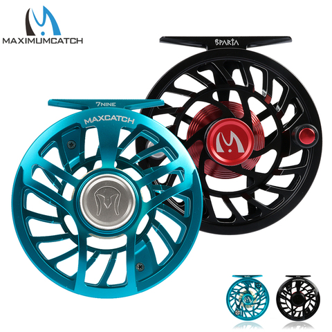Maximumcatch Maxcatch Saltwater Fly Fishing Reel 100% Fully Sealed Waterproof Super Light CNC Machined Aluminum Large Arbor ► Photo 1/6