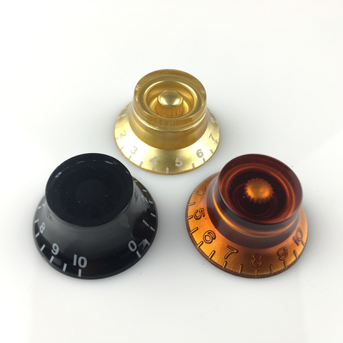 1 Piece Top Hat Control Potentiometer(POT) Knobs For Electric Guitar Bass gear switch cap ► Photo 1/3