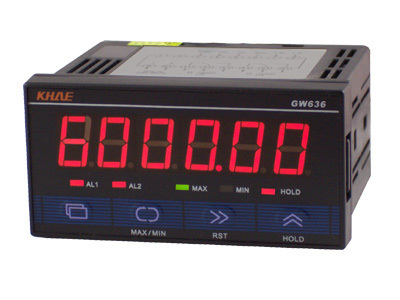 GW636 pulse meter / counter / tachometer / wire speed meter / frequency meter, /RS485 communication, MODBUS protocol ► Photo 1/1